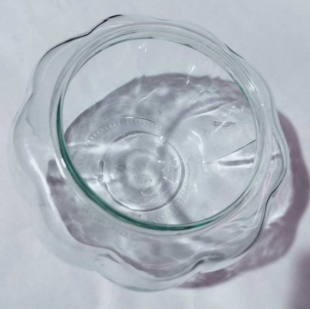 Clear Glass in Pumpkin Shape 🎃